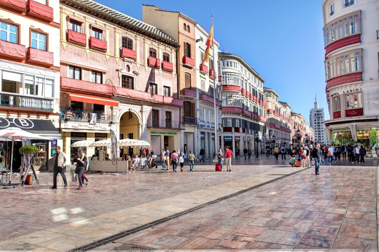 Elegante Apartamento Plaza Constitucion Málaga Dış mekan fotoğraf